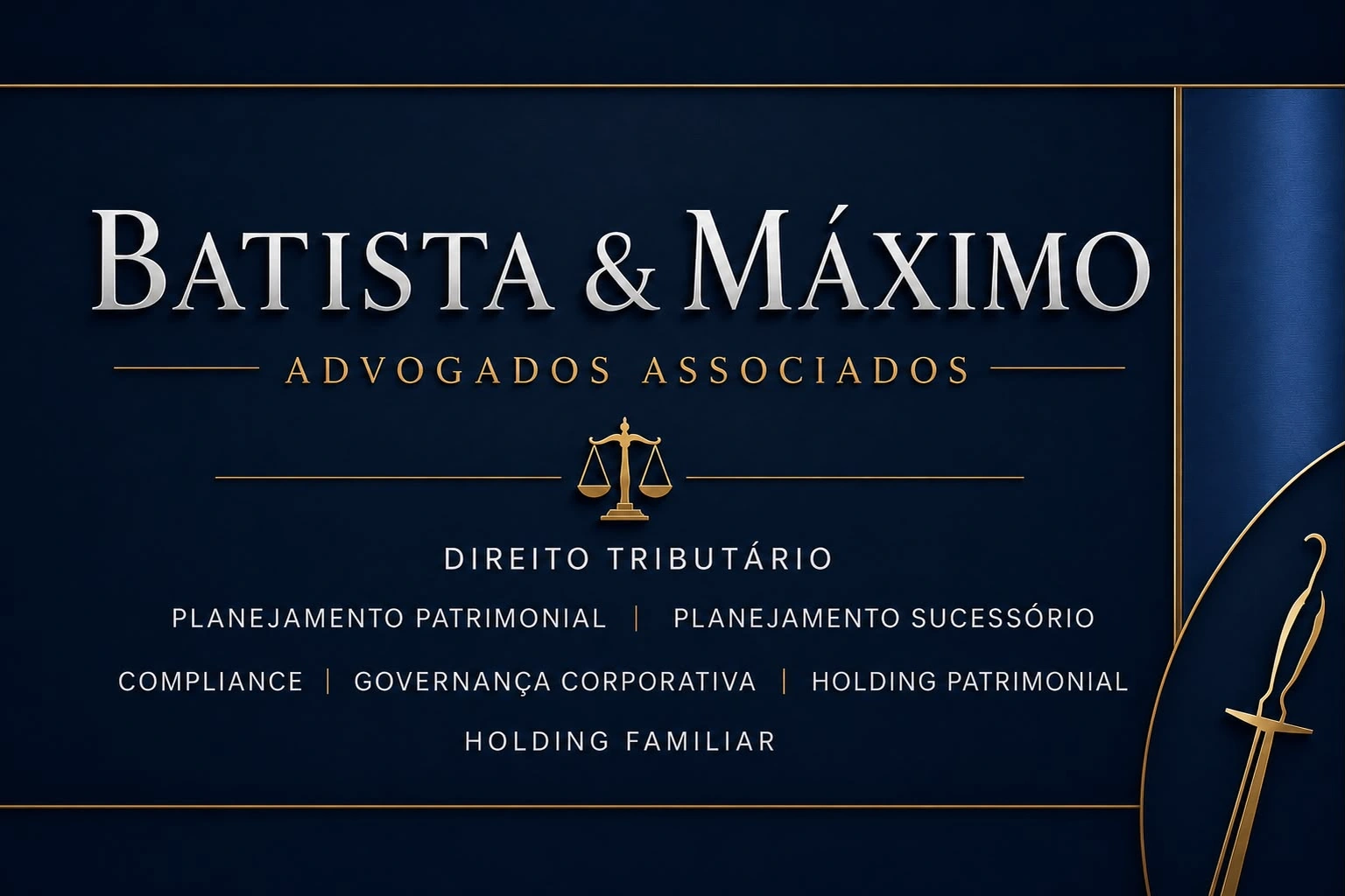 Batista & Máximo Advogados Associados — Dr. Almir Desidério Batista, OAB 146765